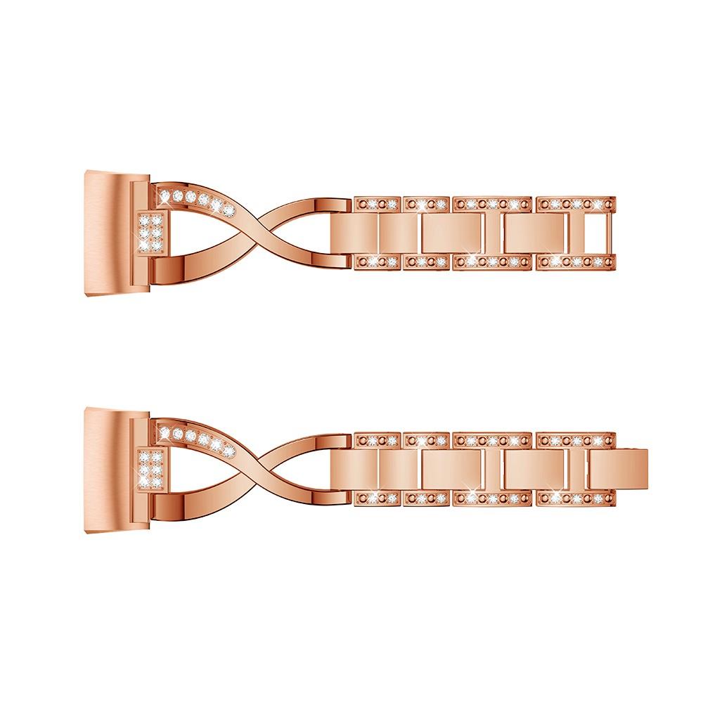Crystal Bracelet Fitbit Charge 3/4 Rose Gold