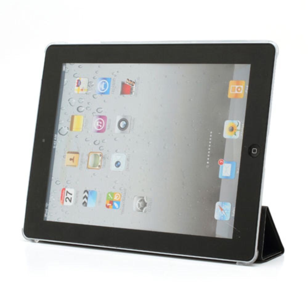 Etui Tri-fold Apple iPad 2/3/4 svart