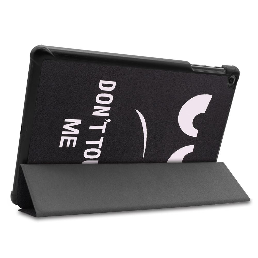 Etui Tri-fold Galaxy Tab A 10.1 2019 - Don't Touch Me