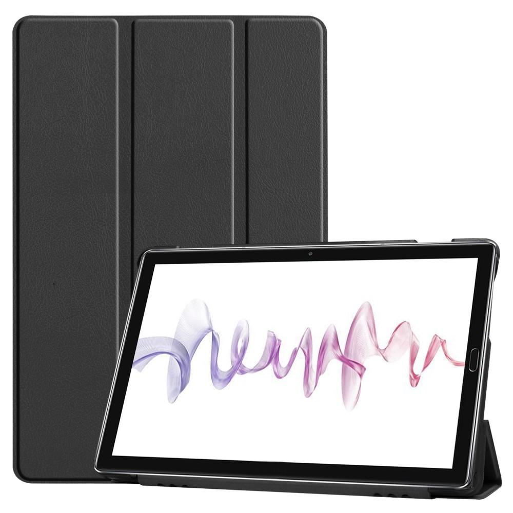 Etui Tri-fold Huawei MediaPad M6 10 svart