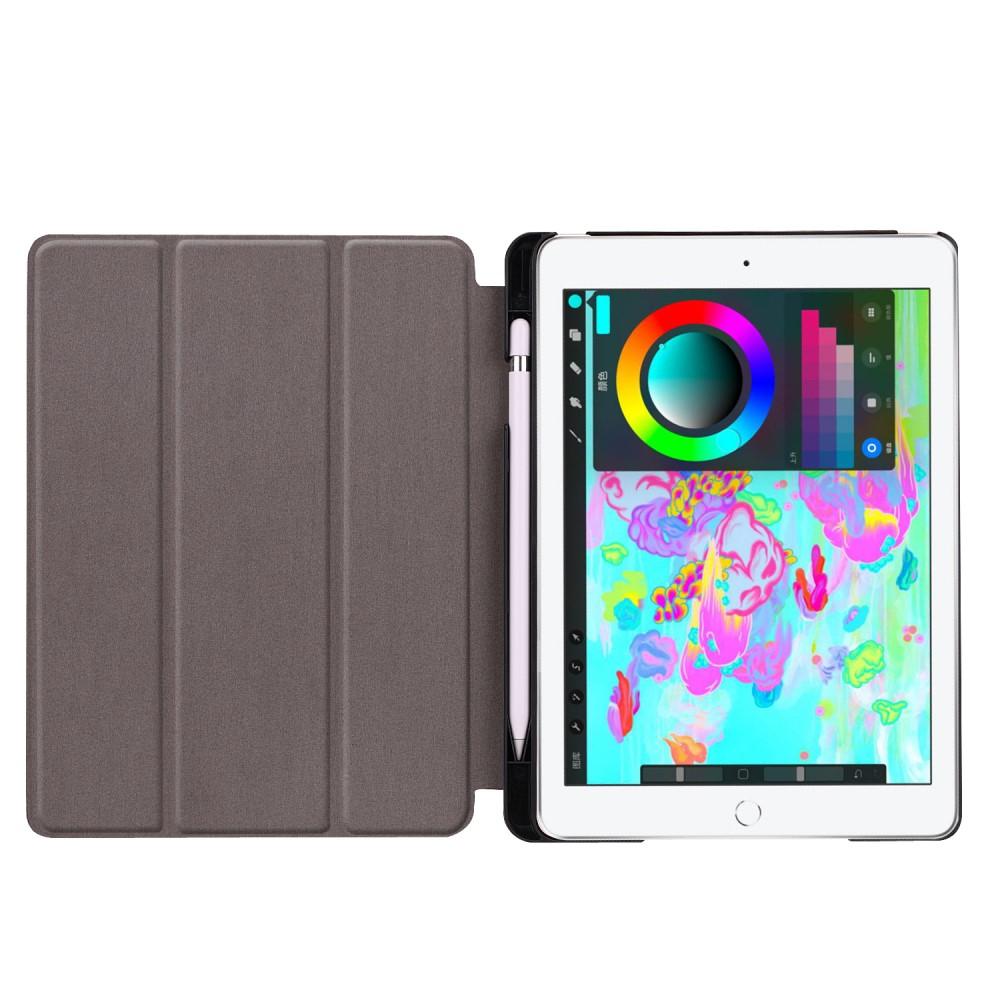 Etui Tri-fold Pencil-holder iPad 9.7 6th Gen (2018) svart