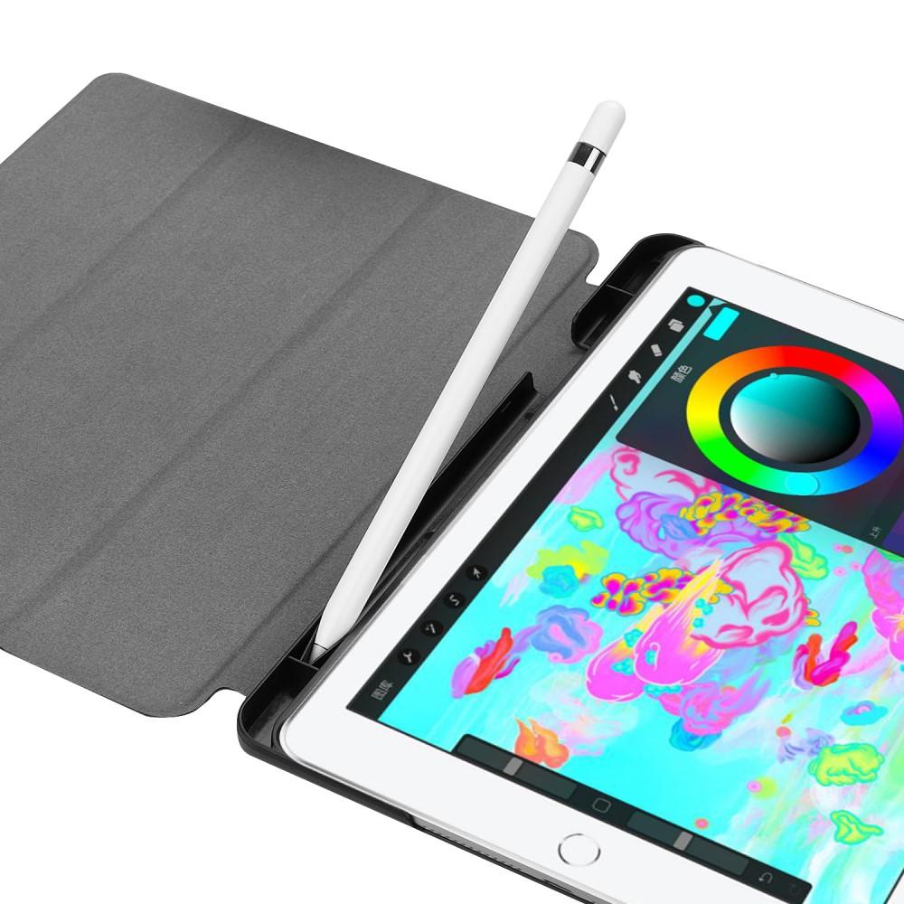 Etui Tri-fold Pencil-holder iPad Air 9.7 1st Gen (2013) svart