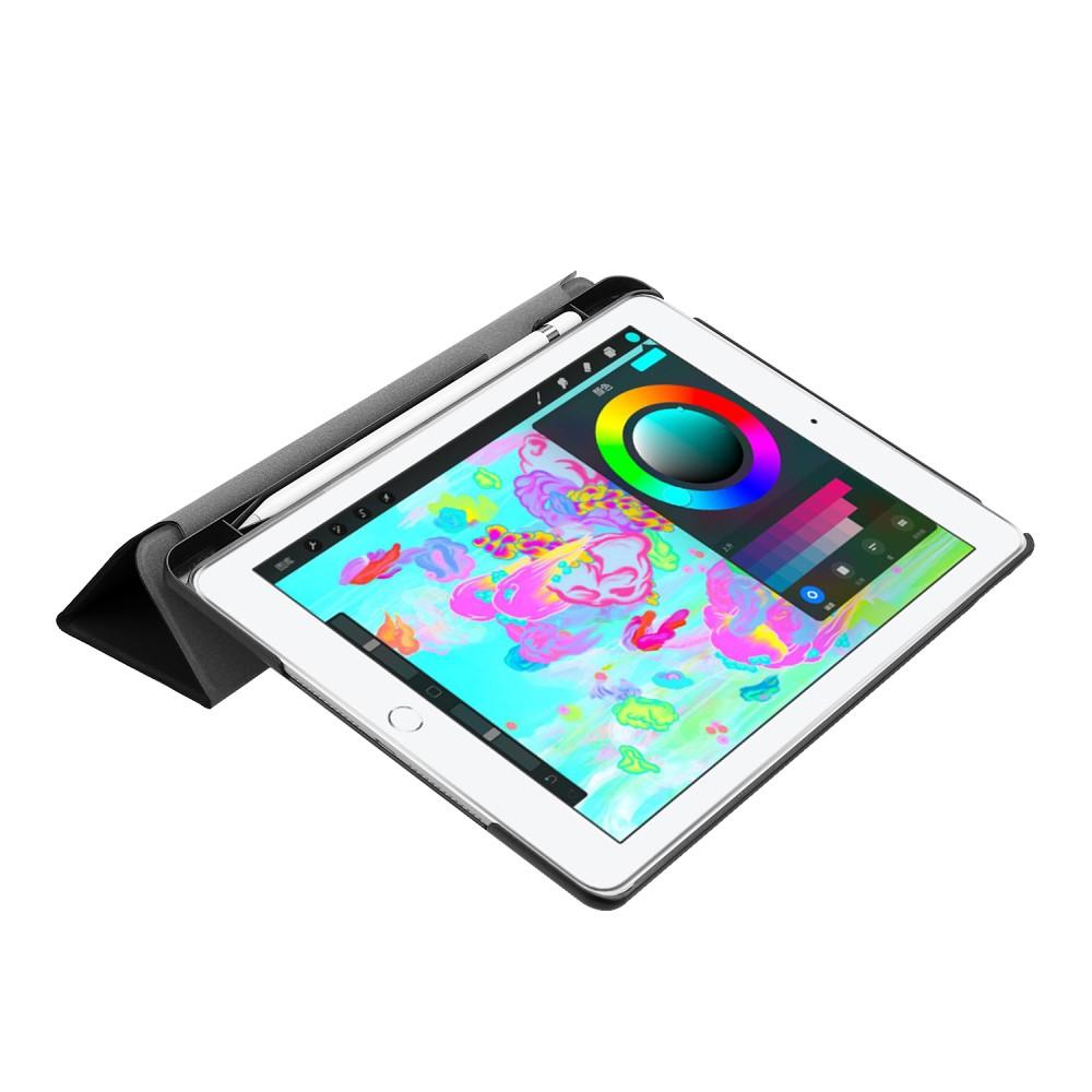 Etui Tri-fold Pencil-holder iPad Air 9.7 1st Gen (2013) svart