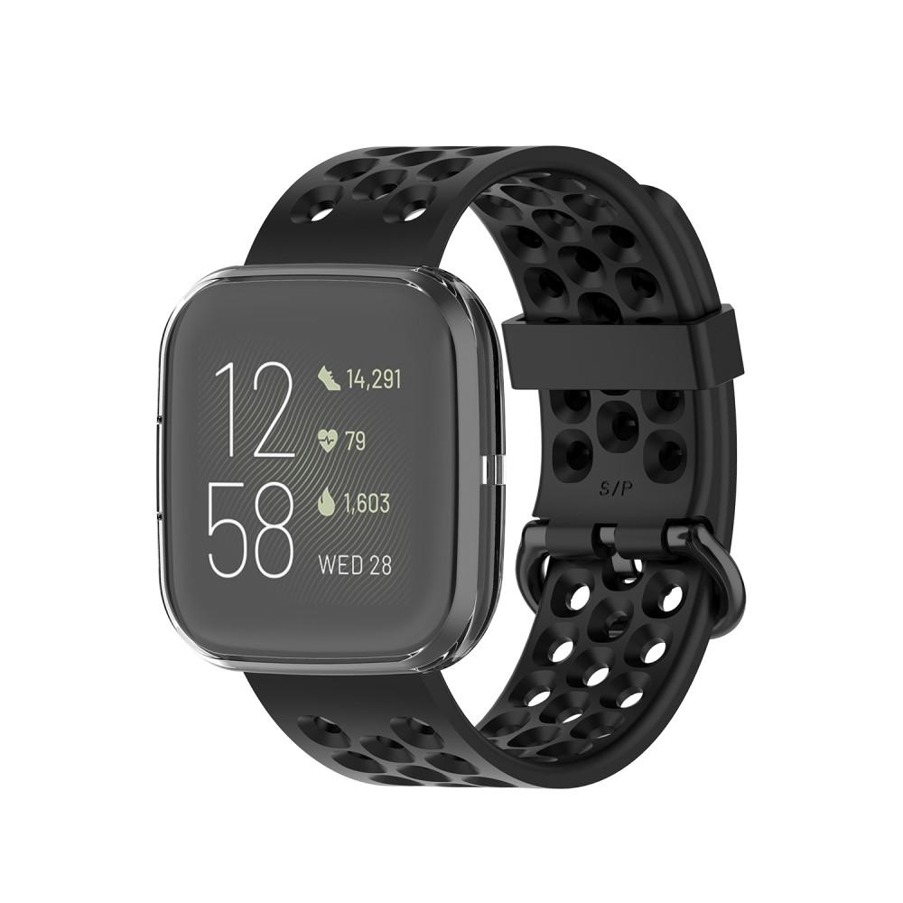 Heldekkende Deksel Fitbit Versa 2 gjennomsiktig