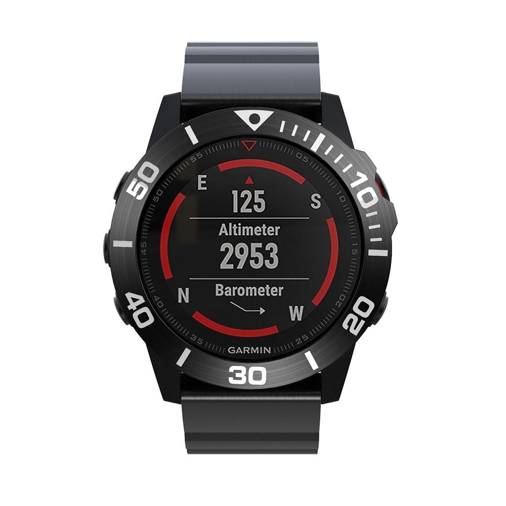 Ramme Garmin Fenix 5X/5X Plus svart