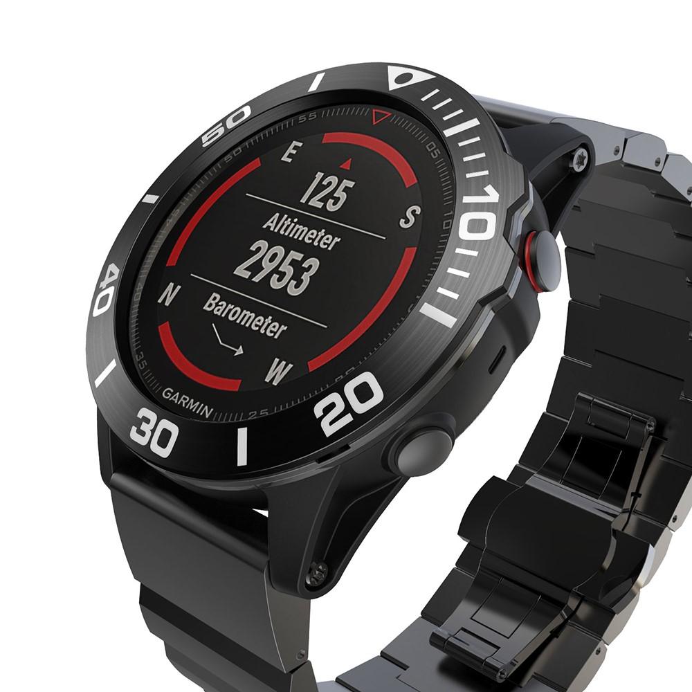 Ramme Garmin Fenix 5X/5X Plus svart