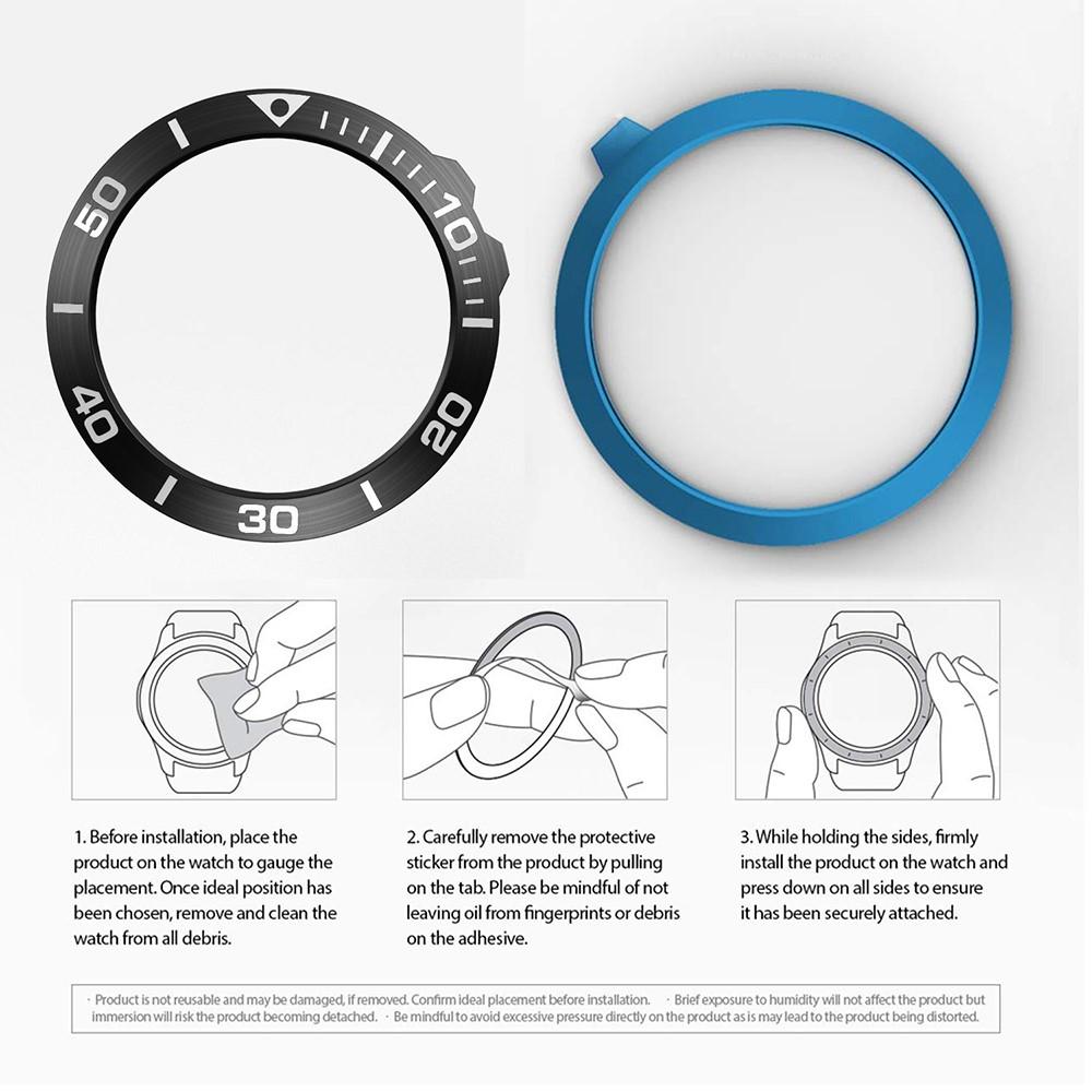 Ramme Garmin Fenix 5X/5X Plus svart