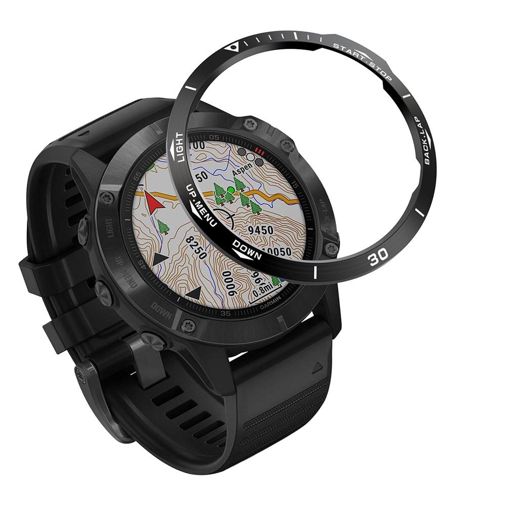 Ramme Garmin Fenix 6 Pro svart