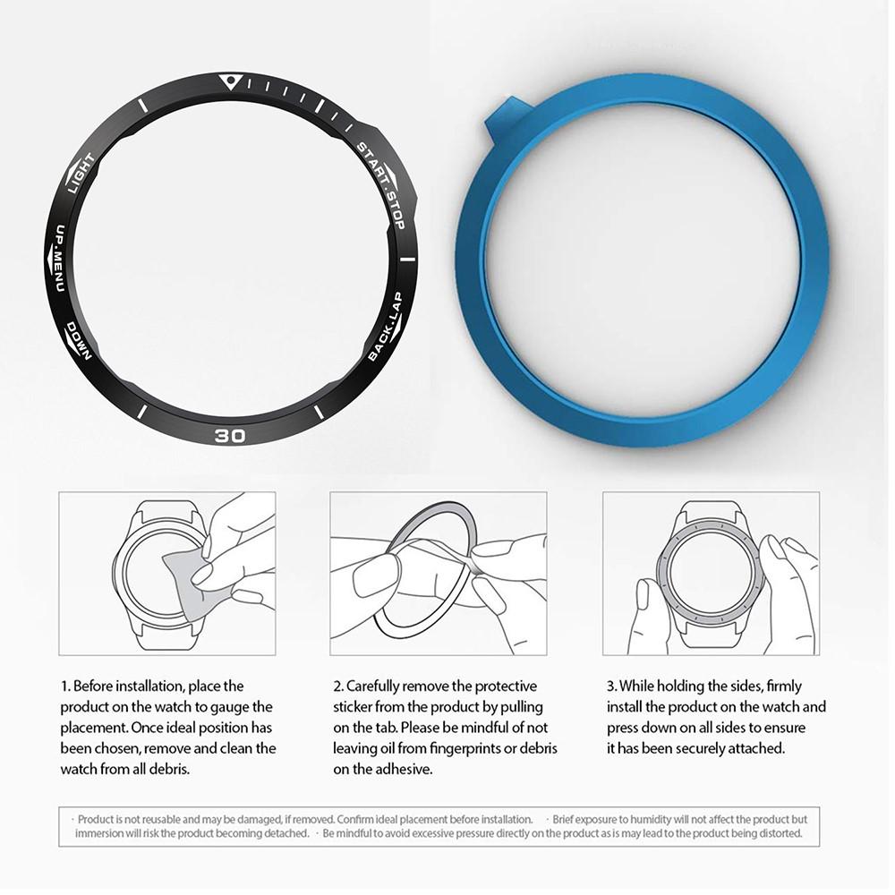 Ramme Garmin Fenix 6 svart