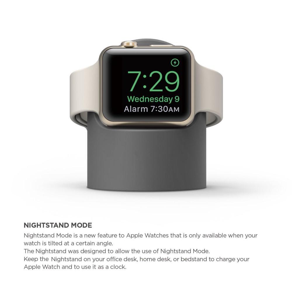 Ladestativ Apple Watch grå