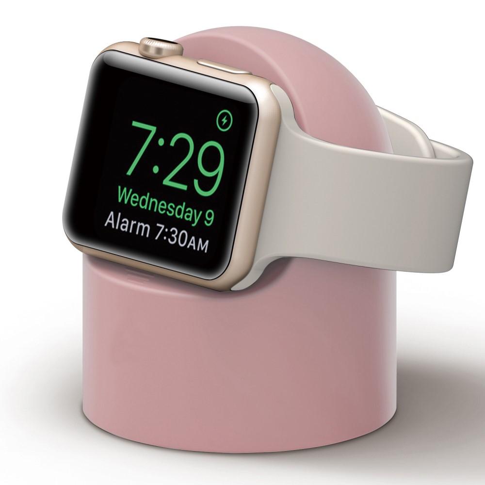 Ladestativ Apple Watch rosa