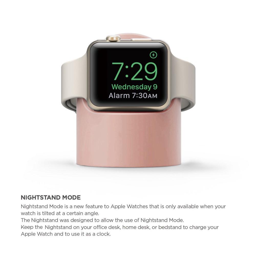 Ladestativ Apple Watch rosa