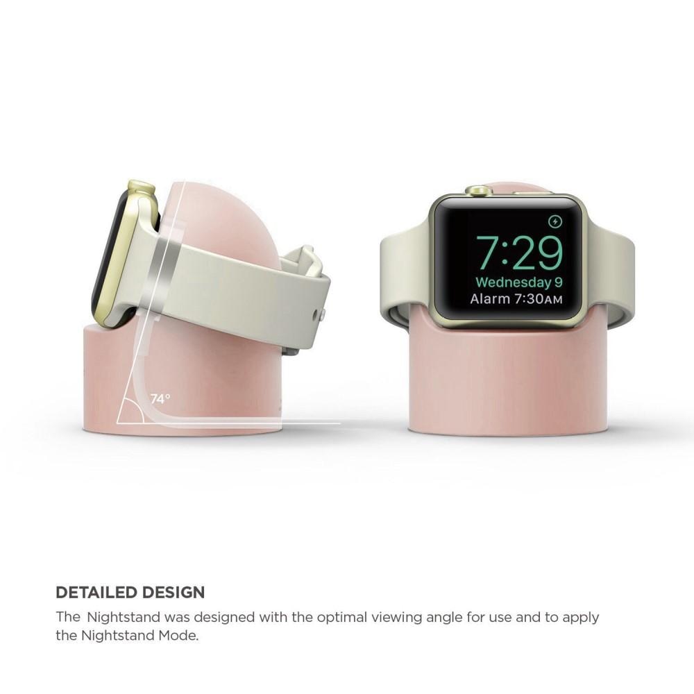 Ladestativ Apple Watch rosa
