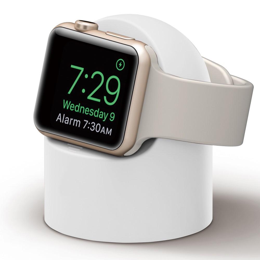 Ladestativ Apple Watch hvit