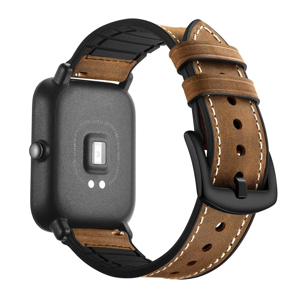 Xiaomi Amazfit GTS Skinnreim Premium brun