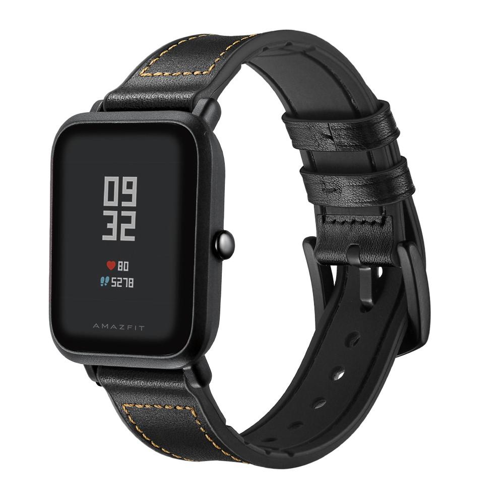 Xiaomi Amazfit GTS/GTS 2 Reim Lær svart