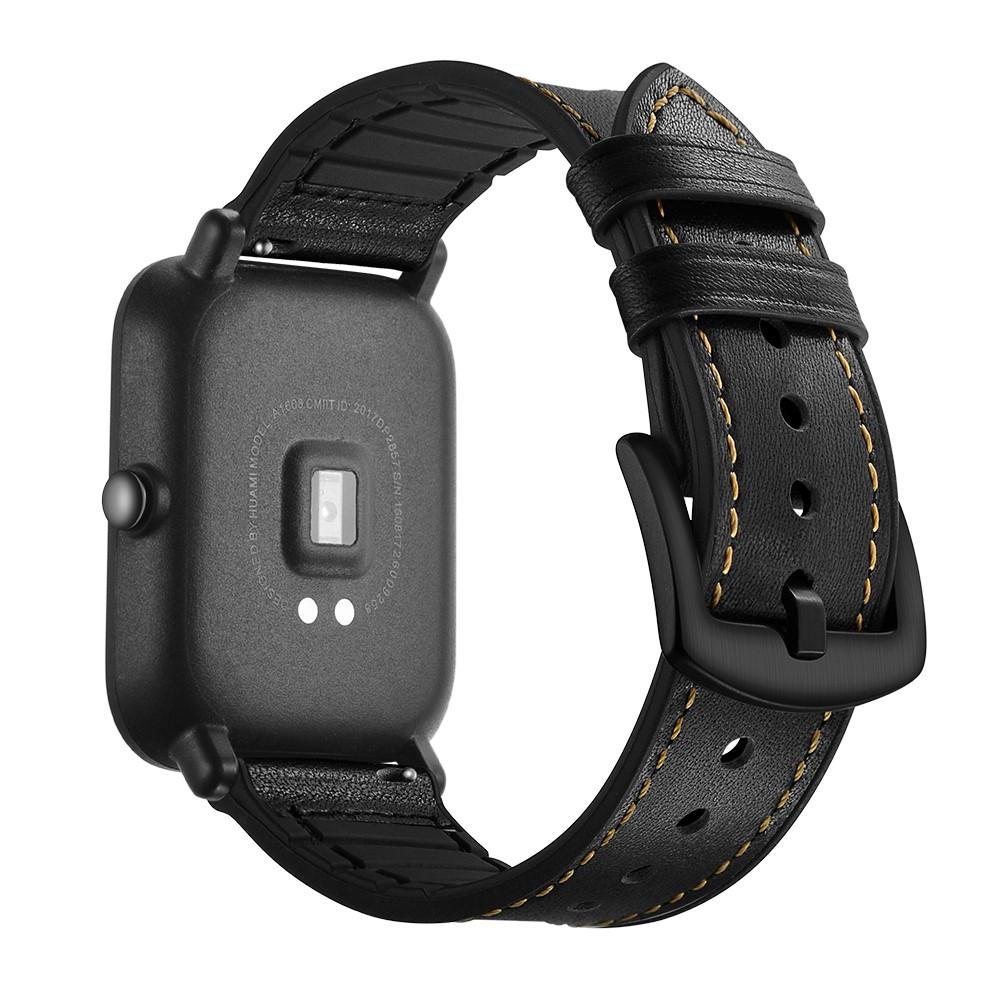 Xiaomi Amazfit GTS/GTS 2 Reim Lær svart