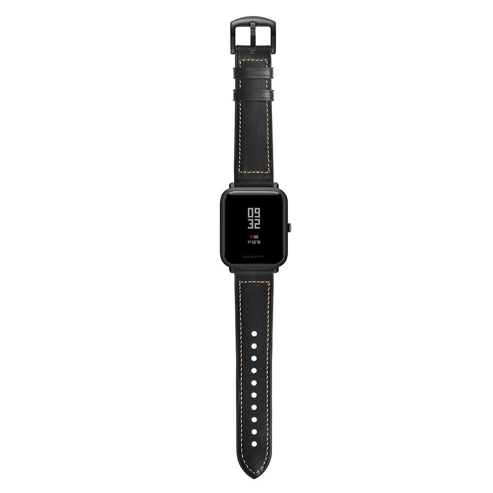 Xiaomi Amazfit GTS/GTS 2 Reim Lær svart