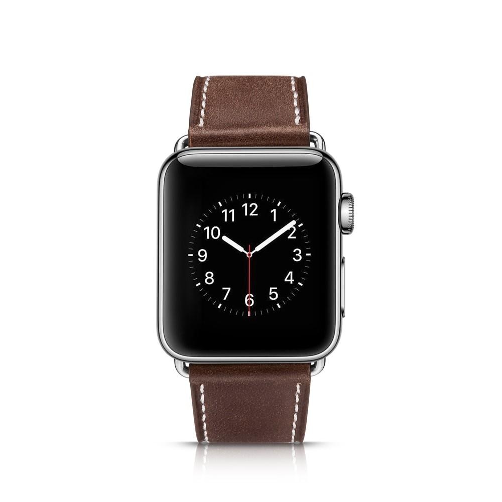 Apple Watch SE 44mm Reim Lær brun