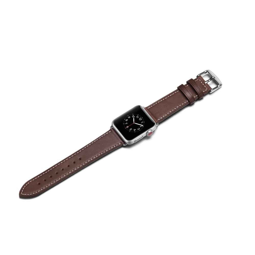 Apple Watch 38mm Reim Lær brun