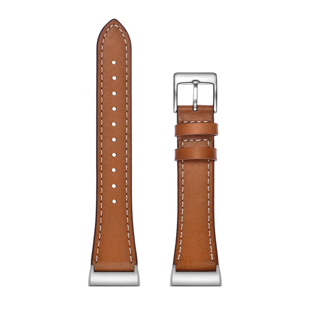 Fitbit Charge 3/Charge 4 Reim Lær Brun