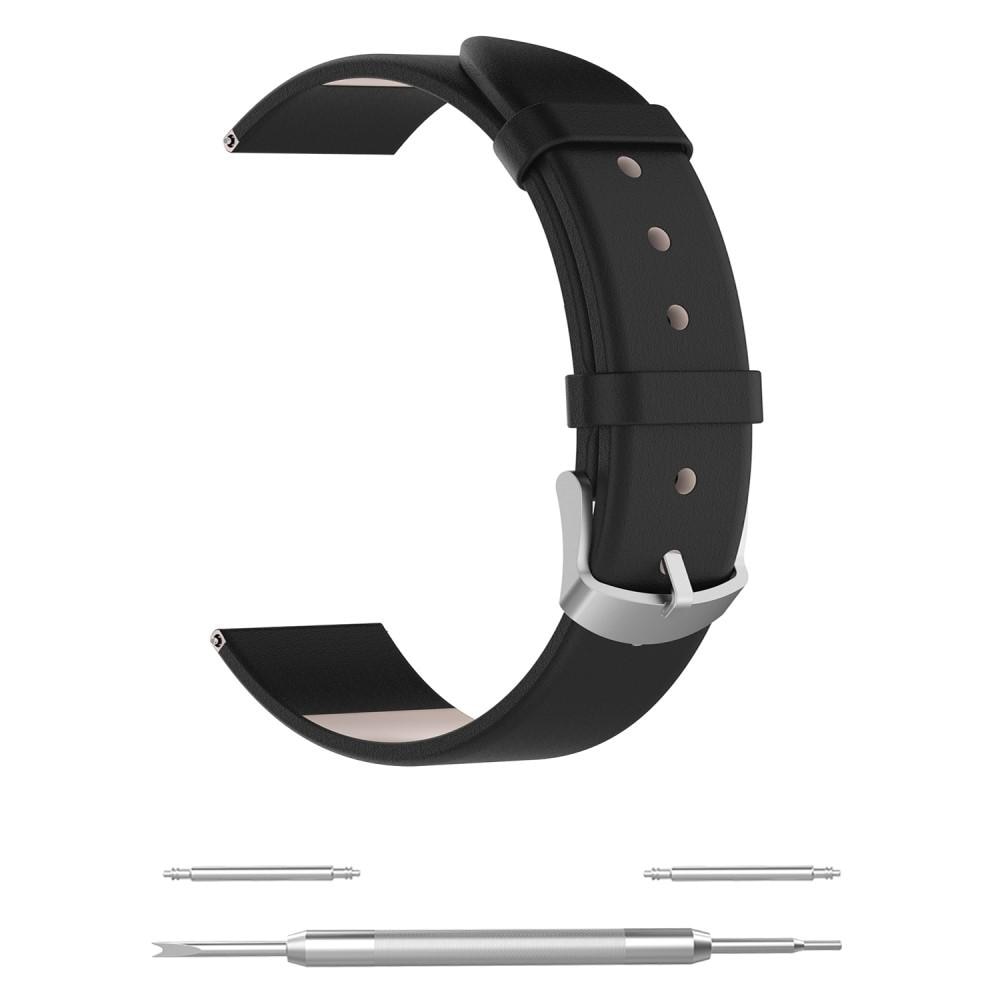Garmin Forerunner 645 Reim Lær Svart
