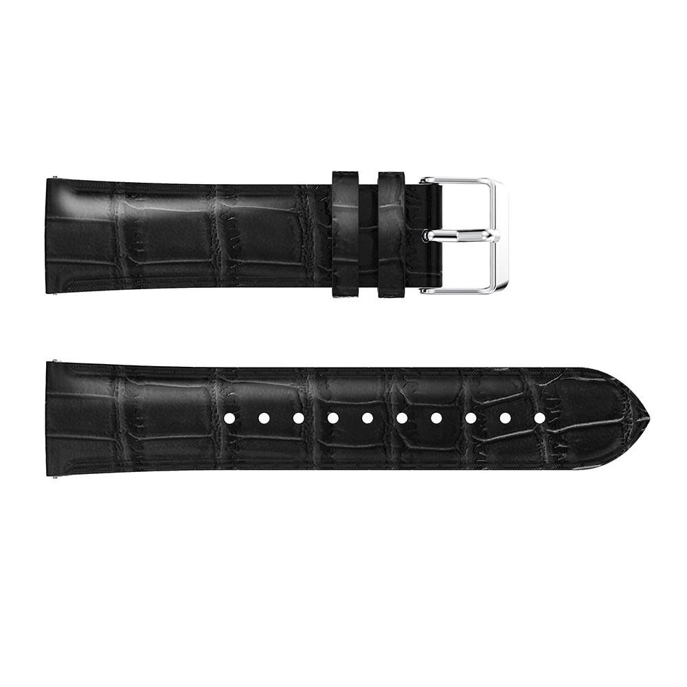 Samsung Galaxy Watch 42mm Skinnreim Krokodil svart