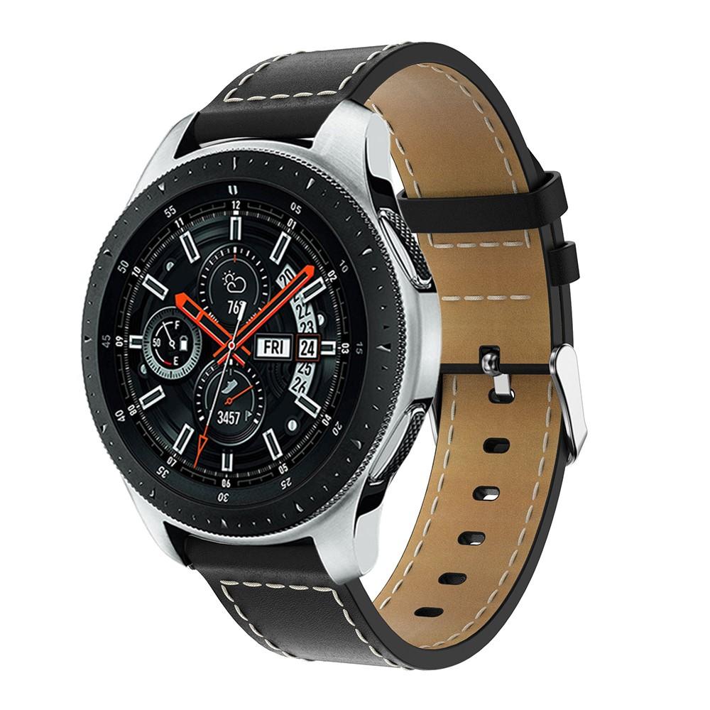 Samsung Galaxy Watch 46mm Reim Lær svart