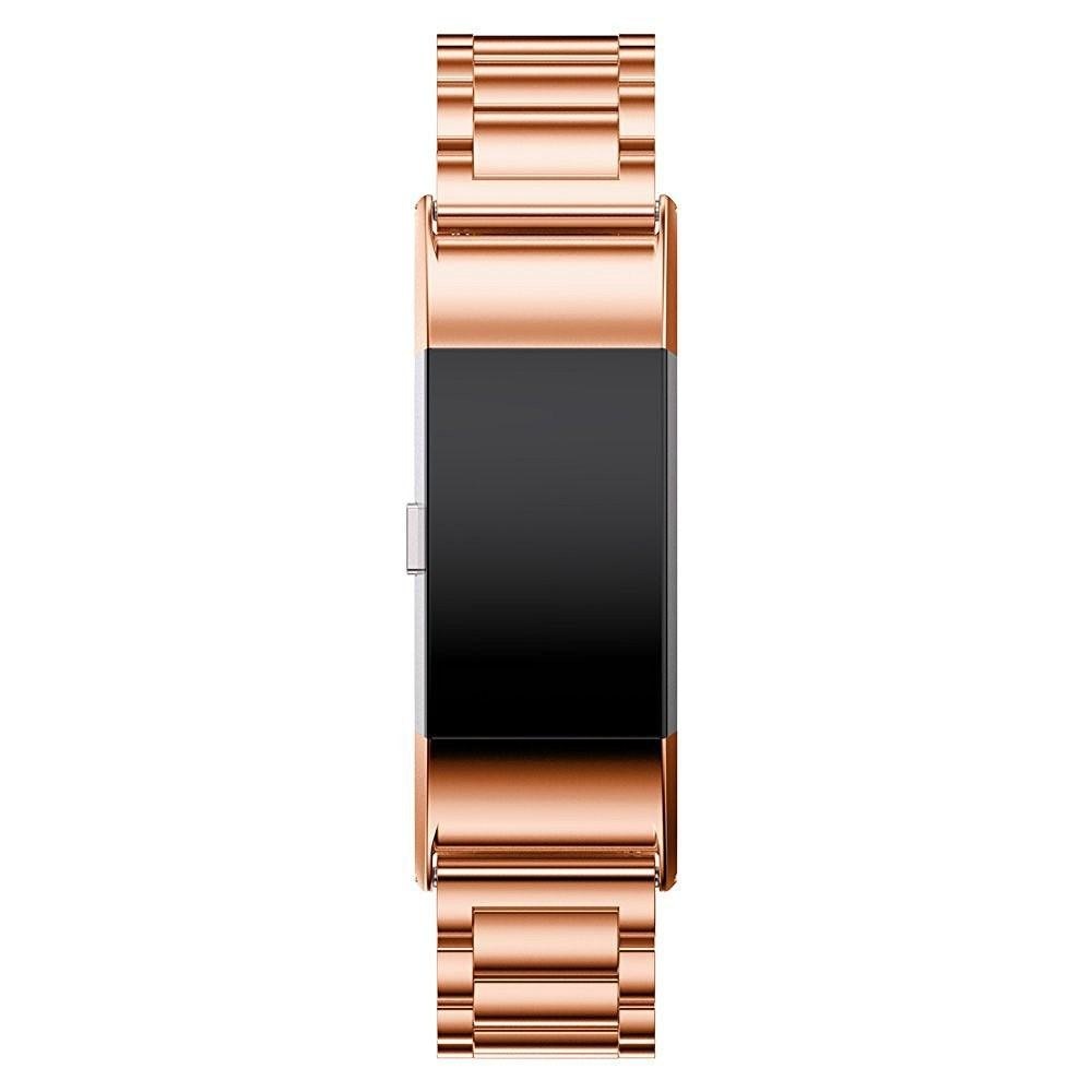 Fitbit Charge 2 Metal Reim rosegull