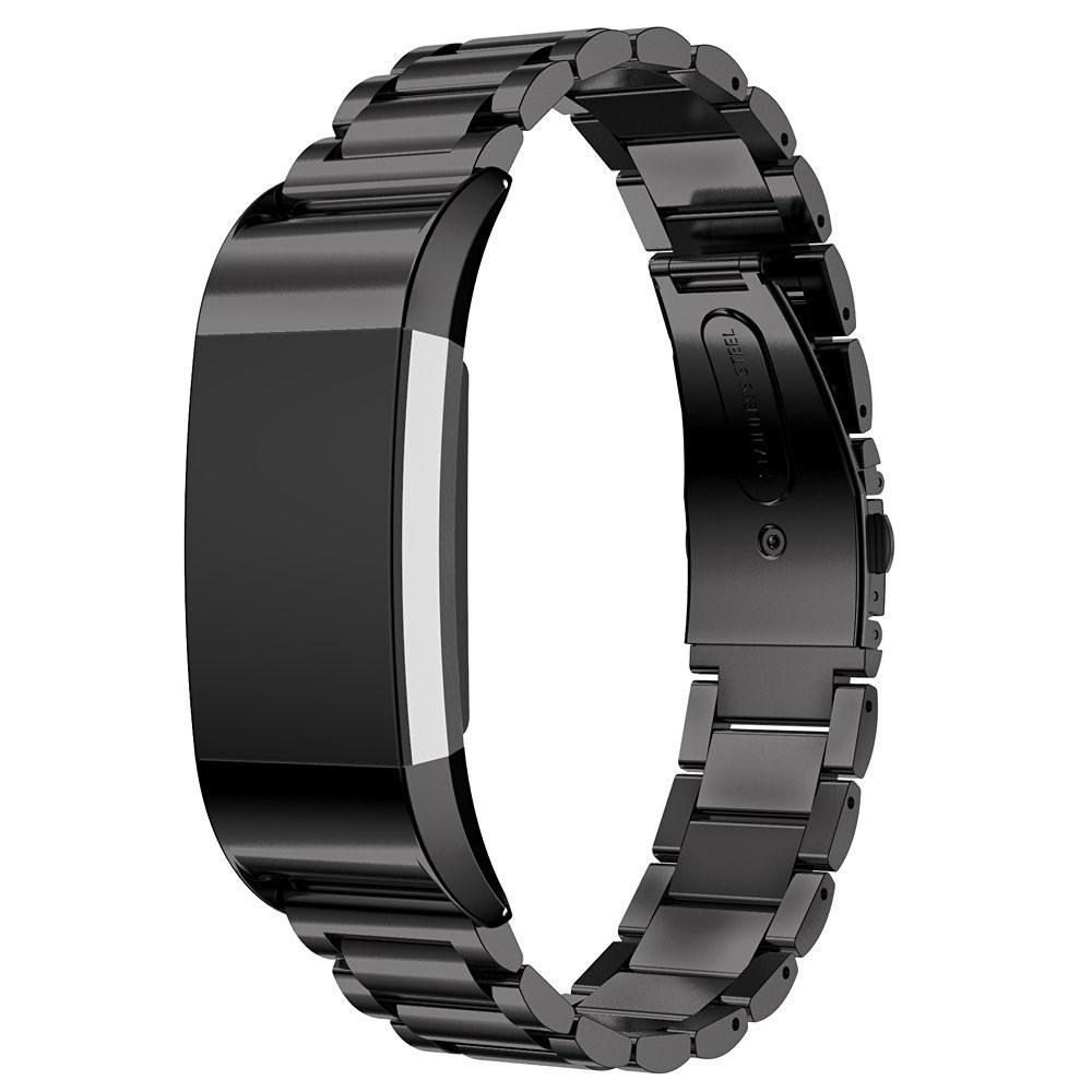 Fitbit Charge 2 Metal Reim svart