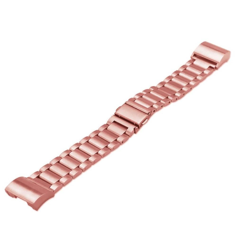 Fitbit Charge 3/4 Metal Reim rosegull