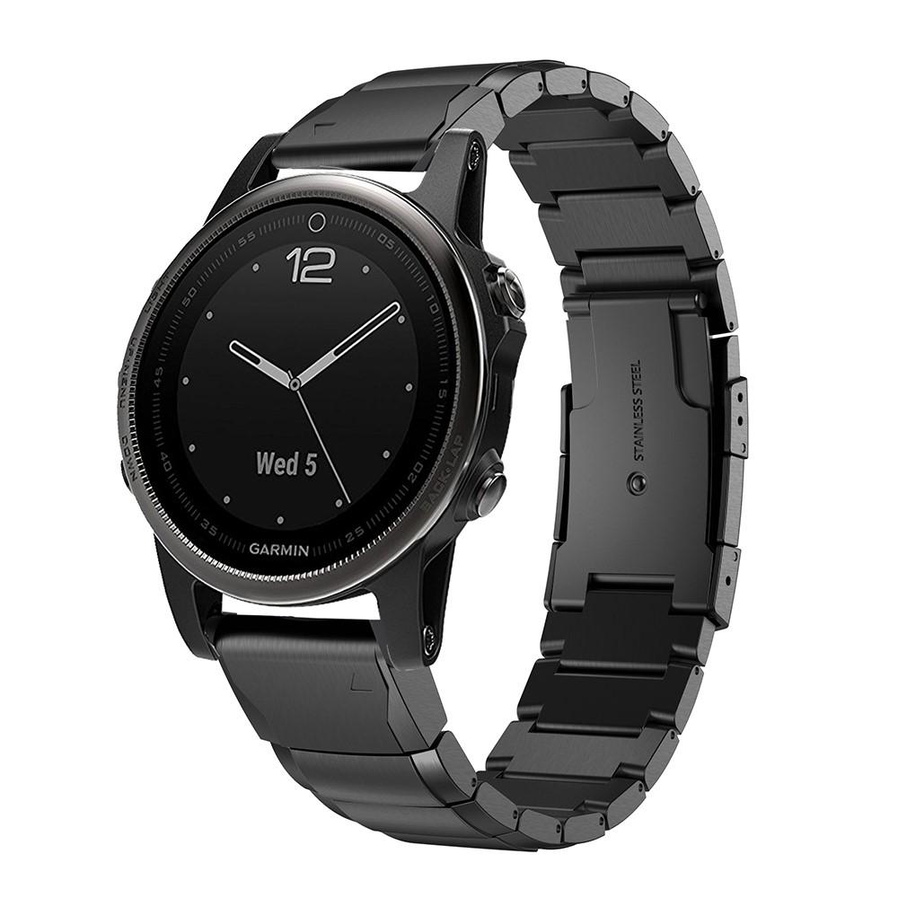 Garmin Fenix 5S/5S Plus Reim med lenker svart