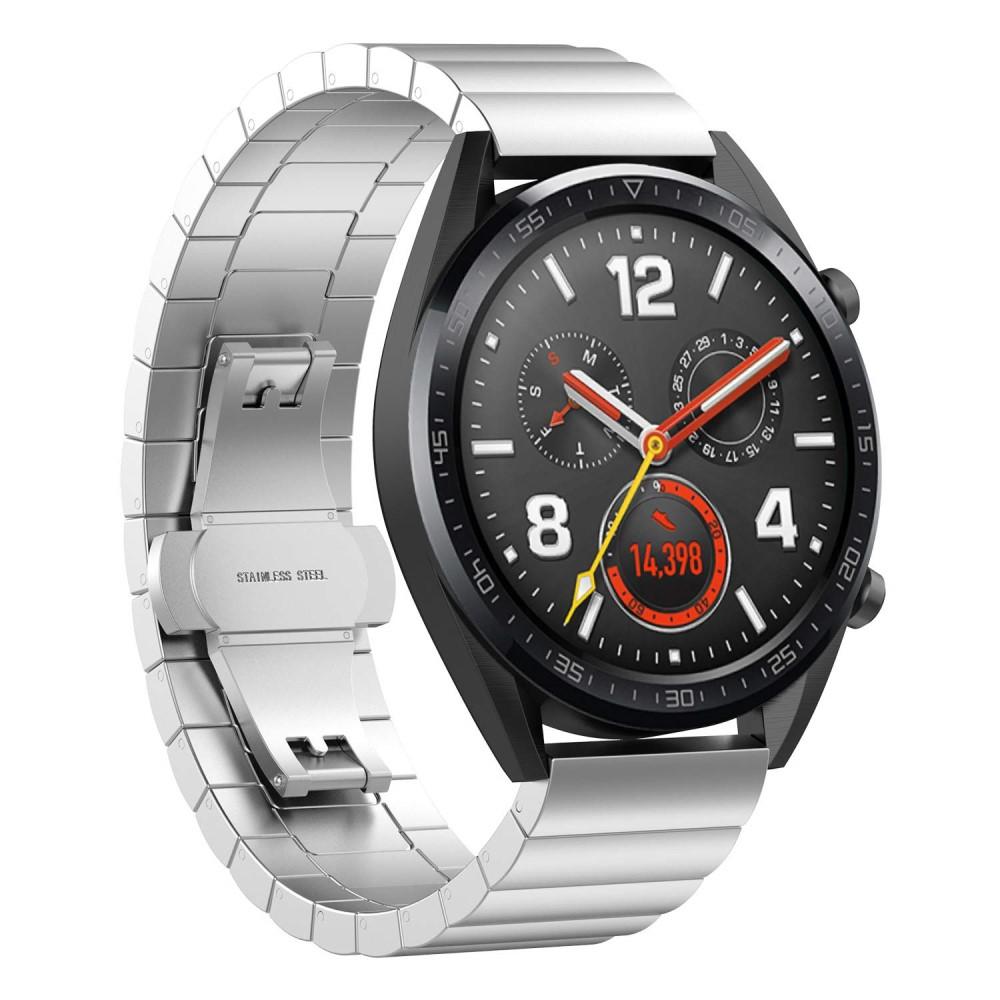 Huawei Watch GT/GT 2 Pro/GT 2 46mm Reim med lenker sølv