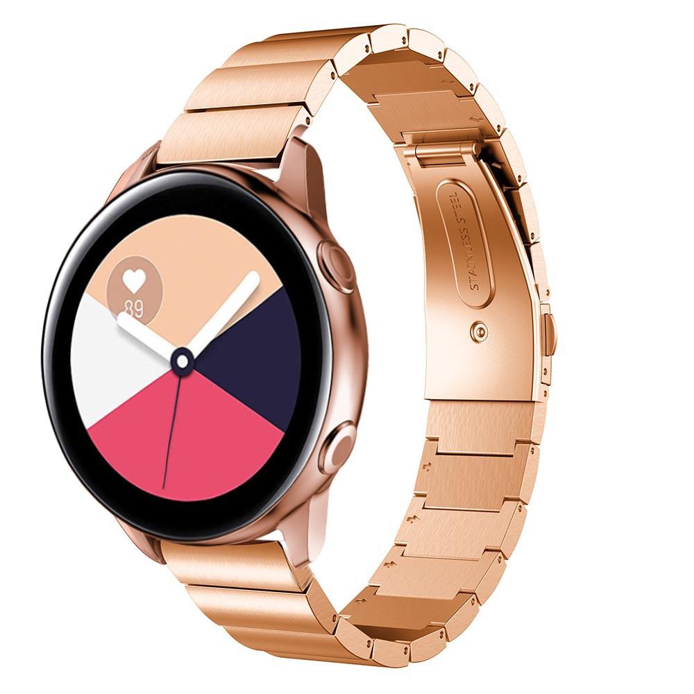 Samsung Galaxy Watch Active Reim med lenker Rosegull