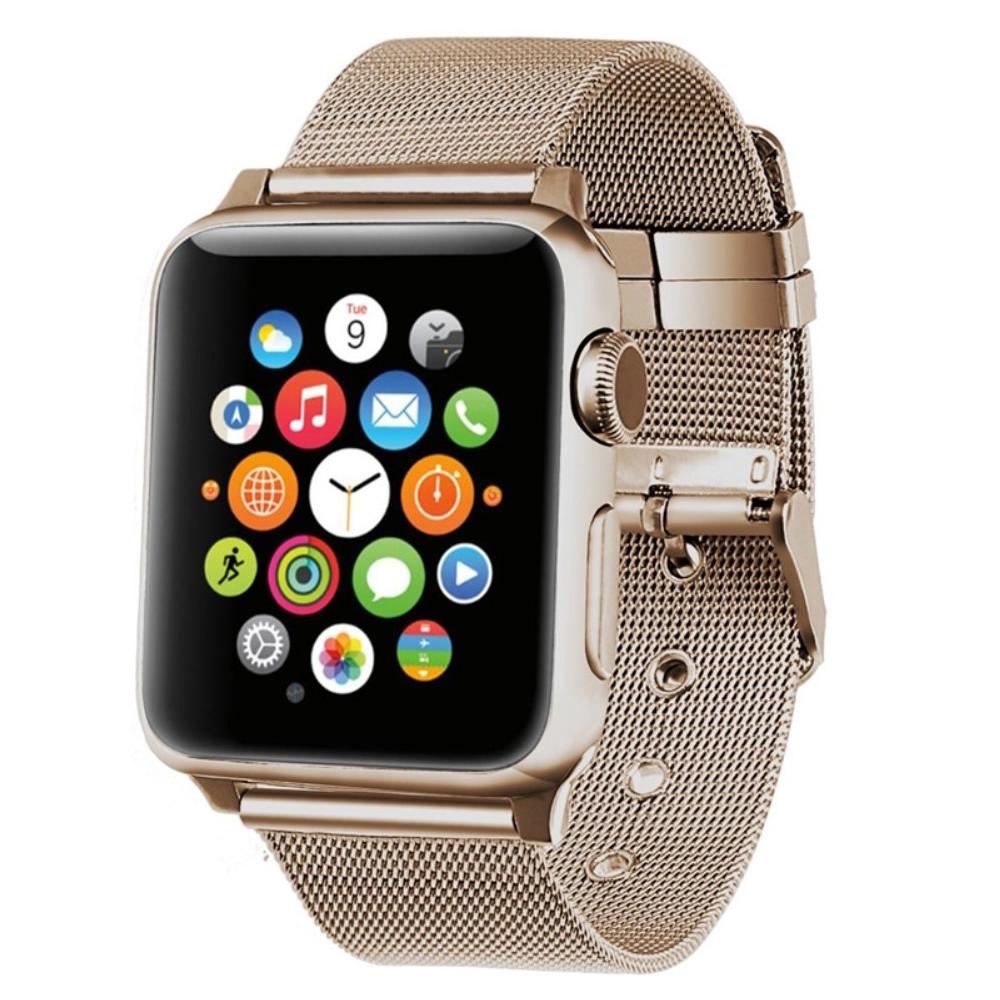 Mesh Bracelet Apple Watch 38mm Champagne Gold