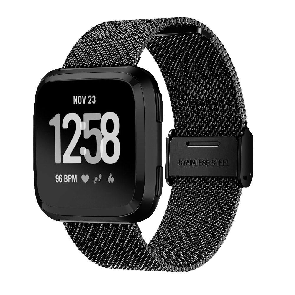 Mesh Bracelet Fitbit Versa/Versa 2 Black