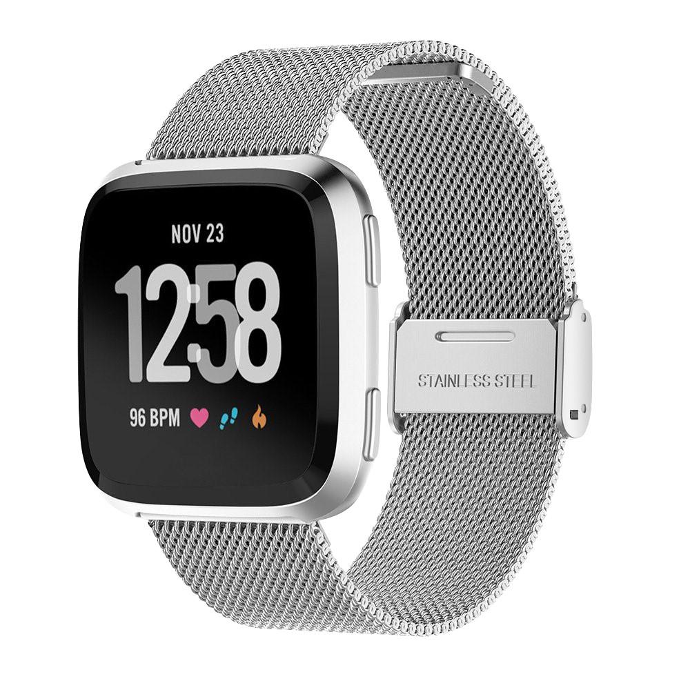 Mesh Bracelet Fitbit Versa/Versa 2 Silver