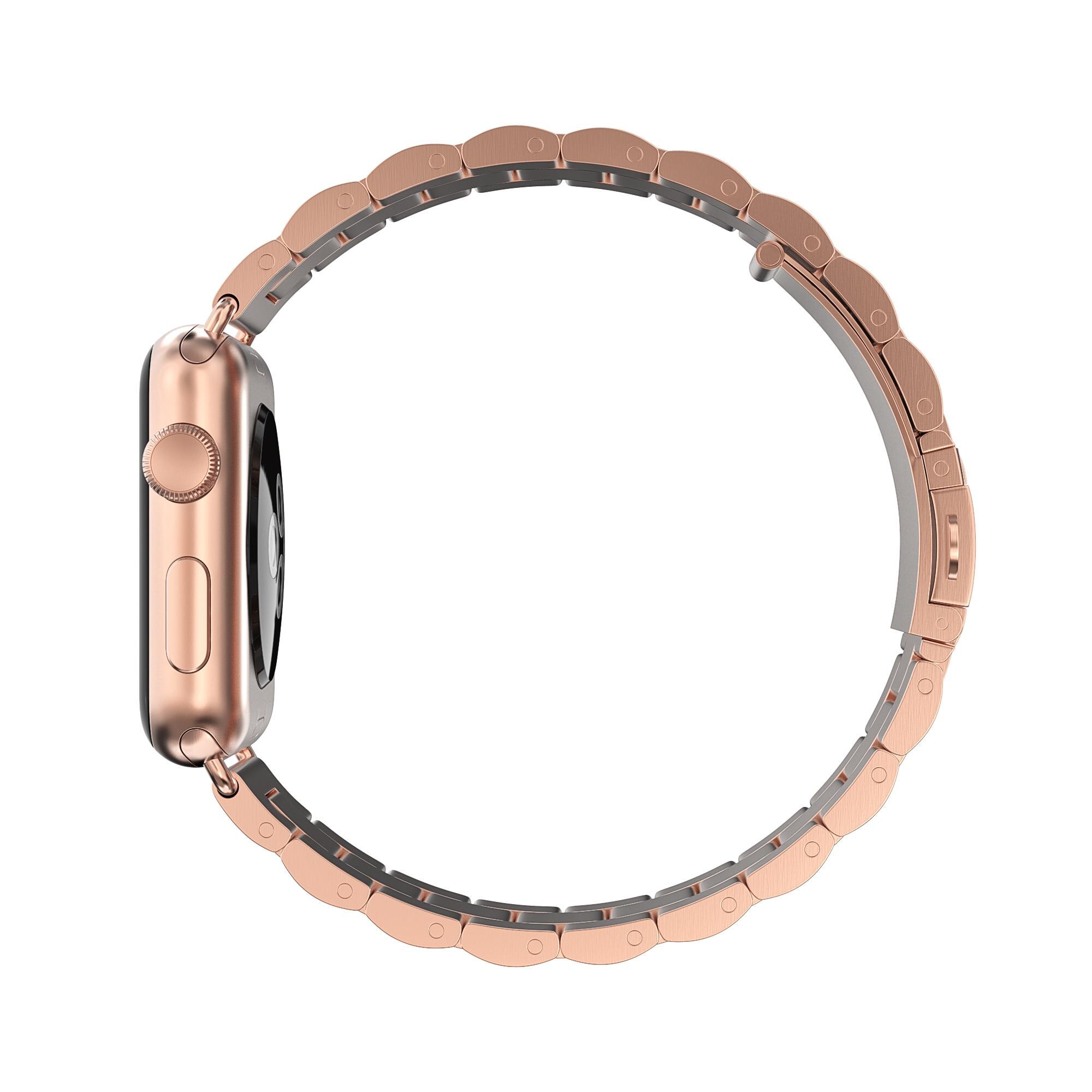 Apple Watch 45mm Series 9 Metal Reim rosegull