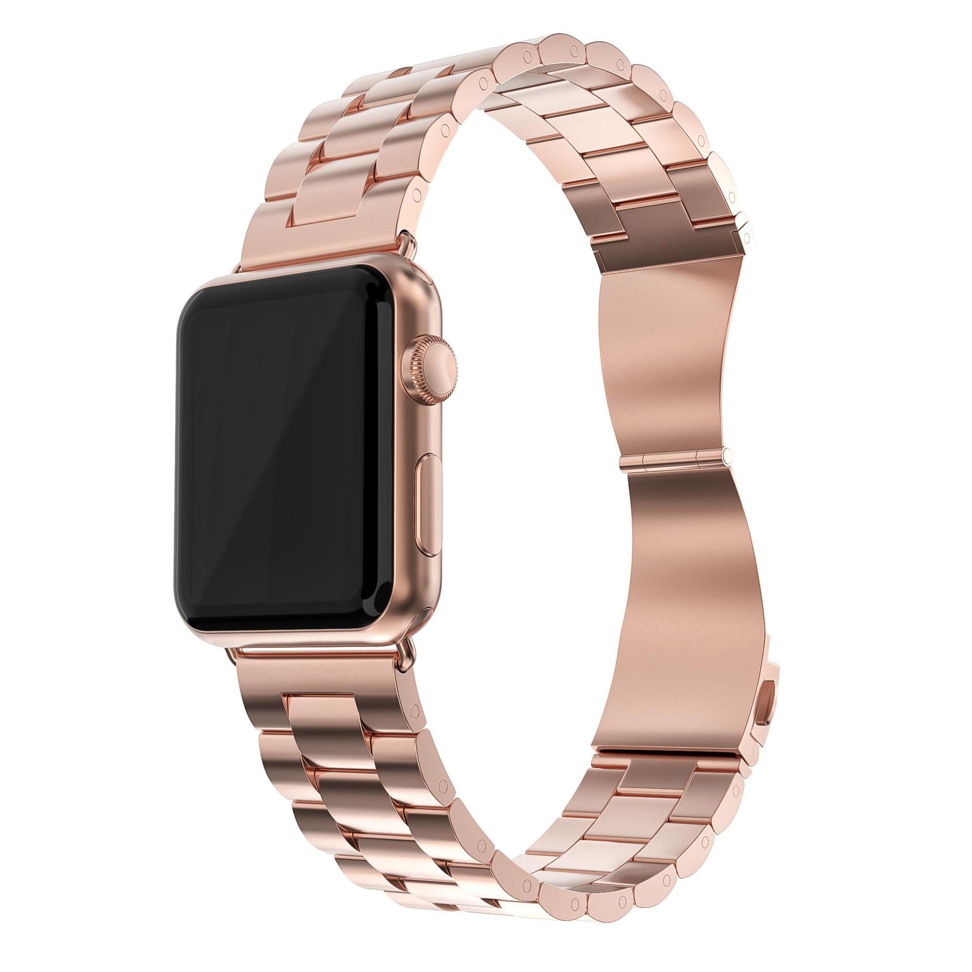 Apple Watch 45mm Series 9 Metal Reim rosegull