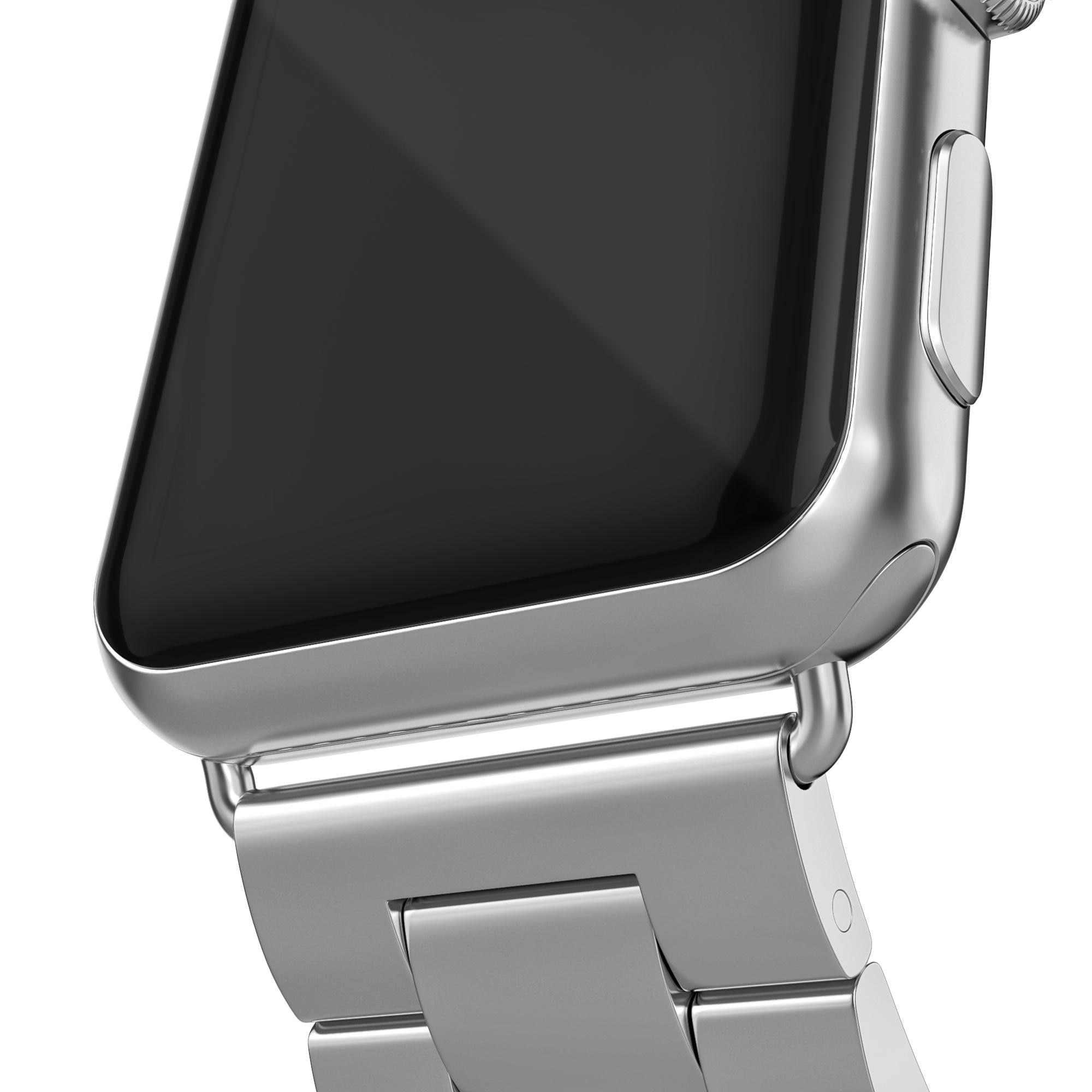Apple Watch 38/40/41 mm Metal Reim sølv