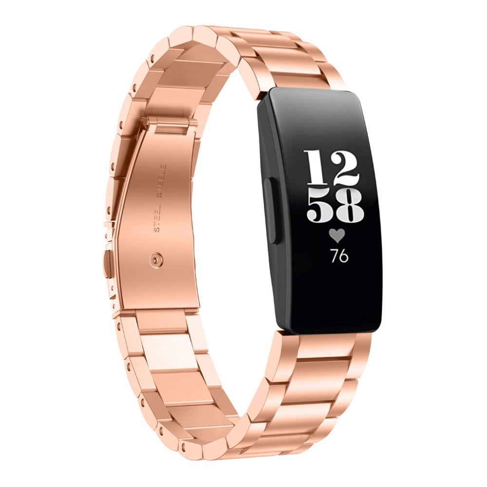 Fitbit Inspire/Inspire 2 Metal Reim rosegull