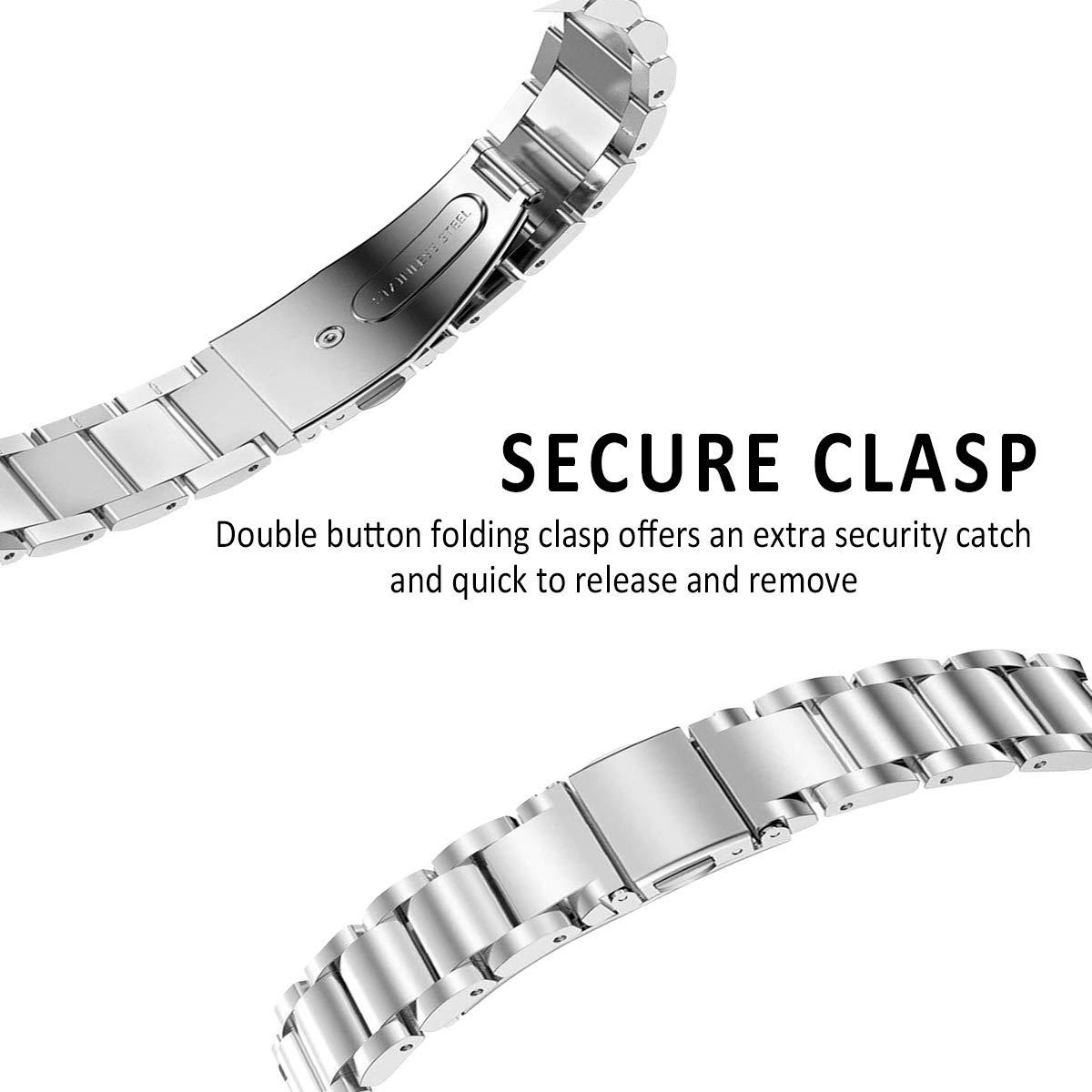 Fitbit Inspire/Inspire 2 Metal Reim sølv
