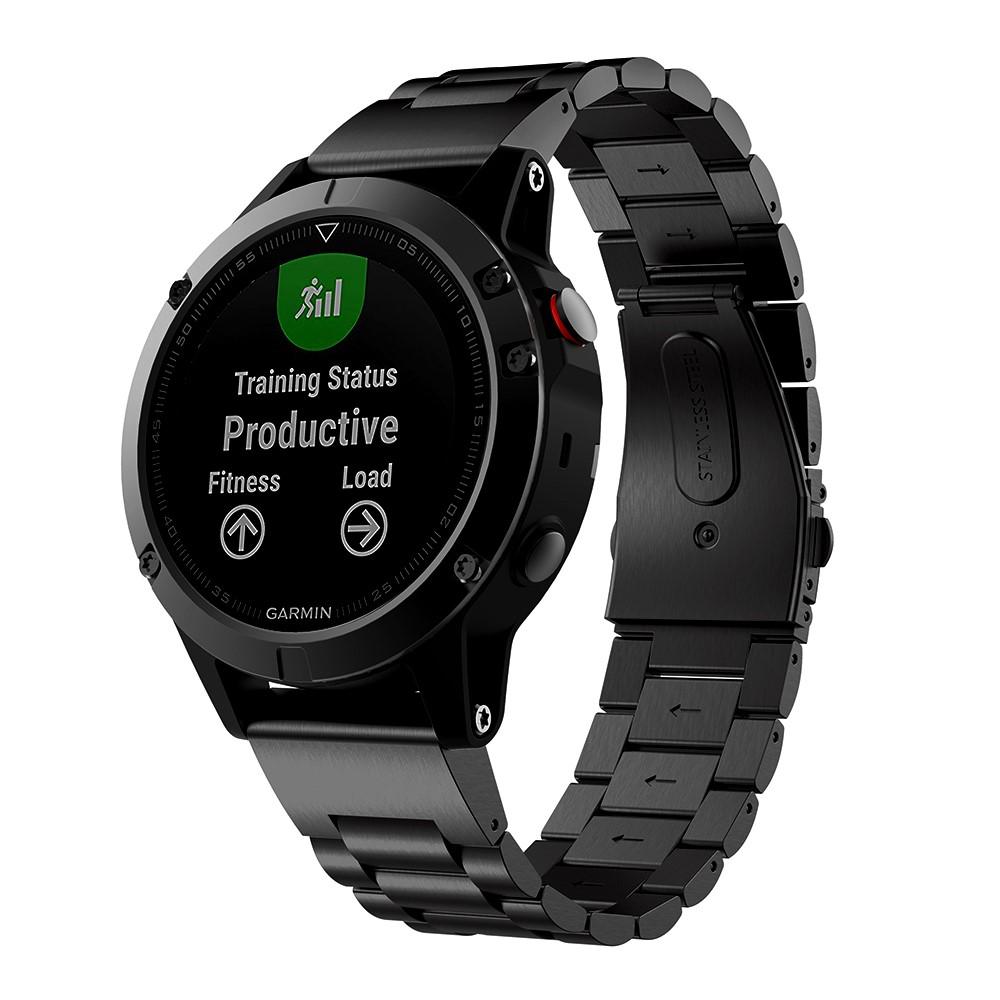 Garmin Forerunner 935/945/955/965 Metal Reim svart