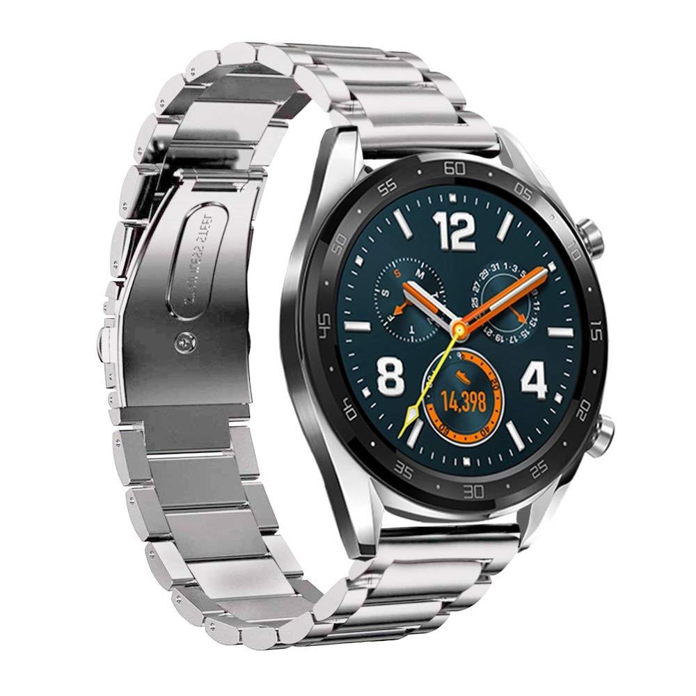 Huawei Watch GT/GT 2 46mm/GT 2e Metal Reim sølv