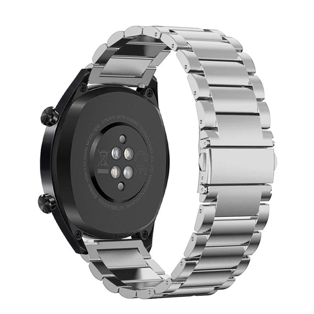 Huawei Watch GT/GT 2 46mm/GT 2e Metal Reim sølv