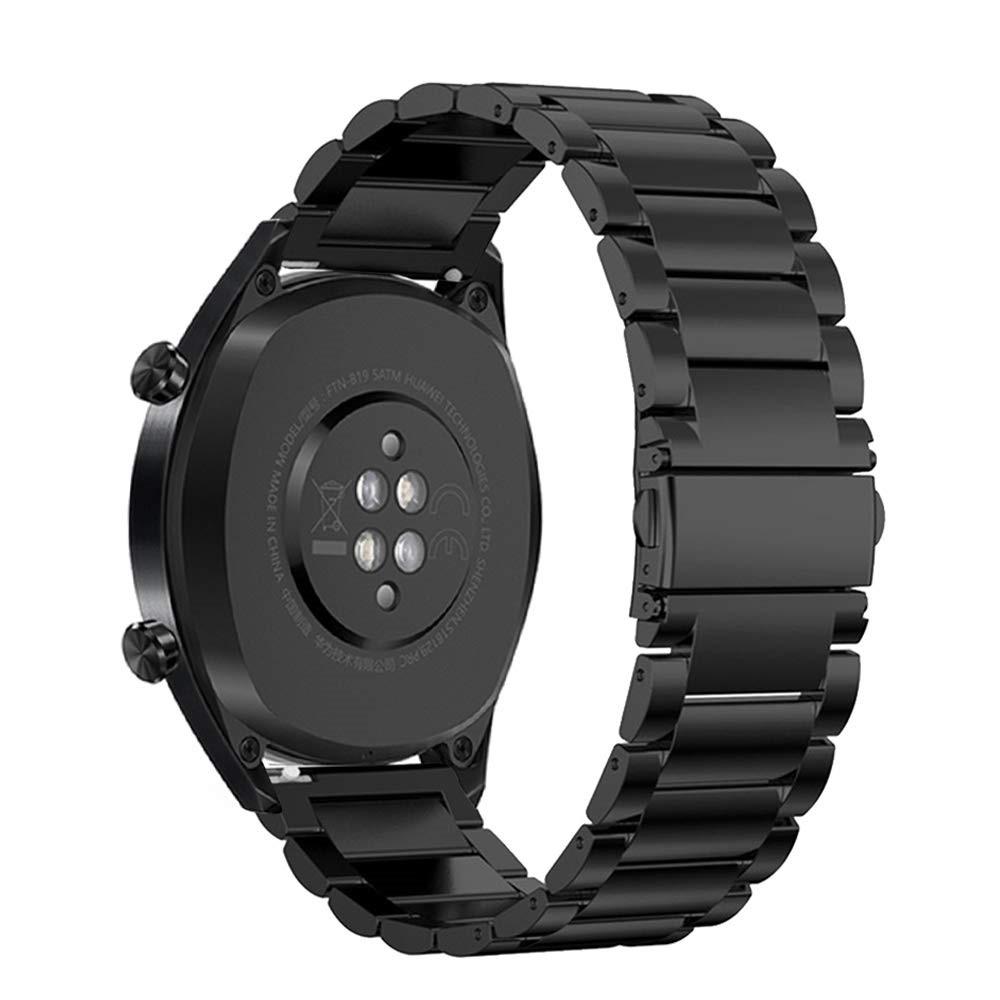 Huawei Watch GT/GT 2 46mm/GT 2e Metal Reim svart