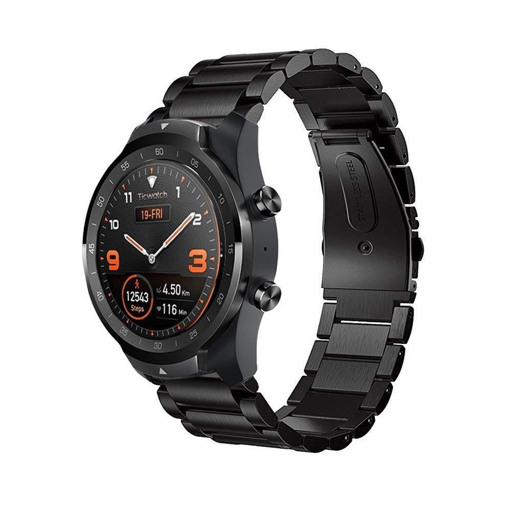 Mobvoi Ticwatch Pro/S2/E2 Metal Reim svart