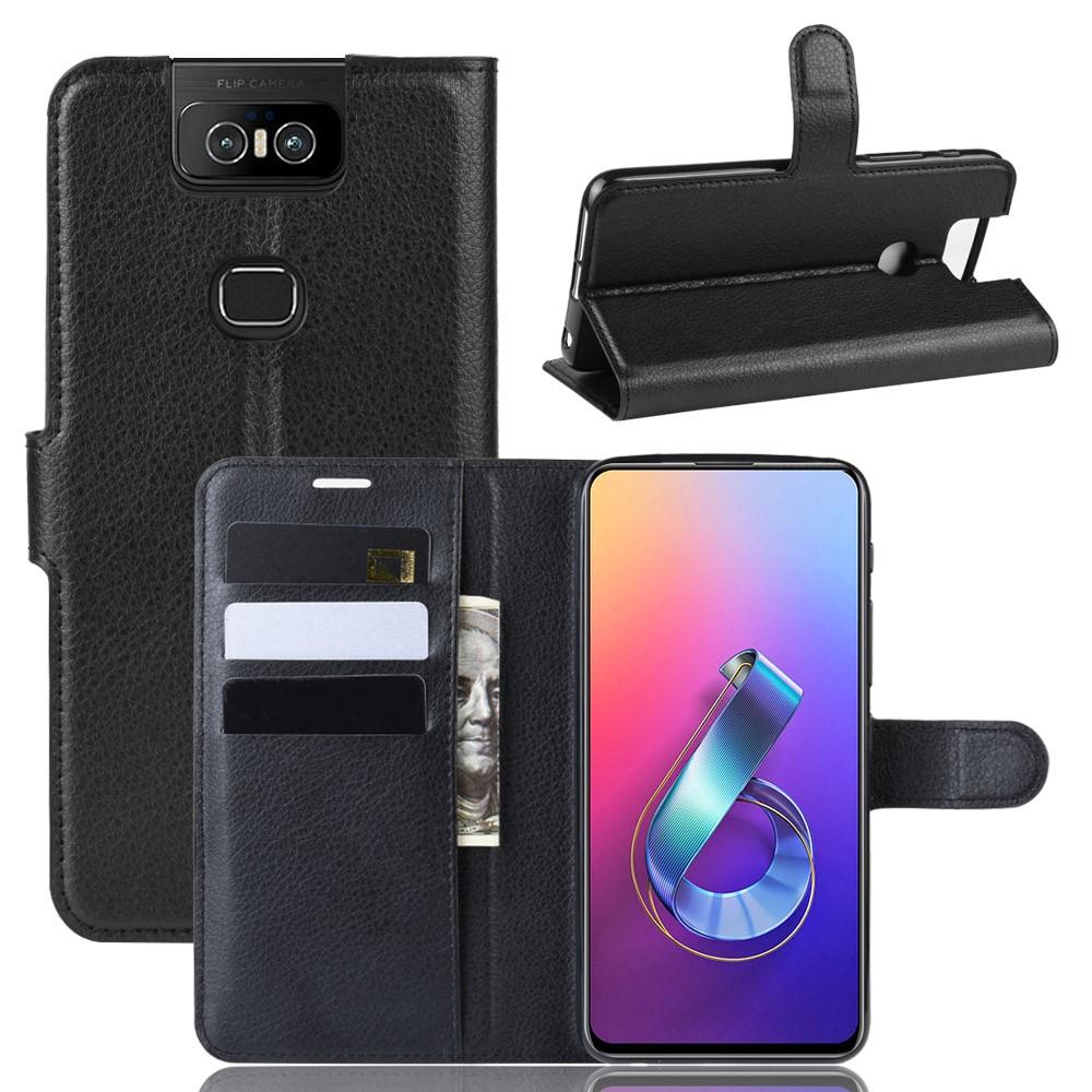 Mobilveske Asus ZenFone 6 svart