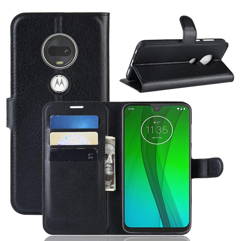 Mobilveske Motorola Moto G7/G7 Plus svart