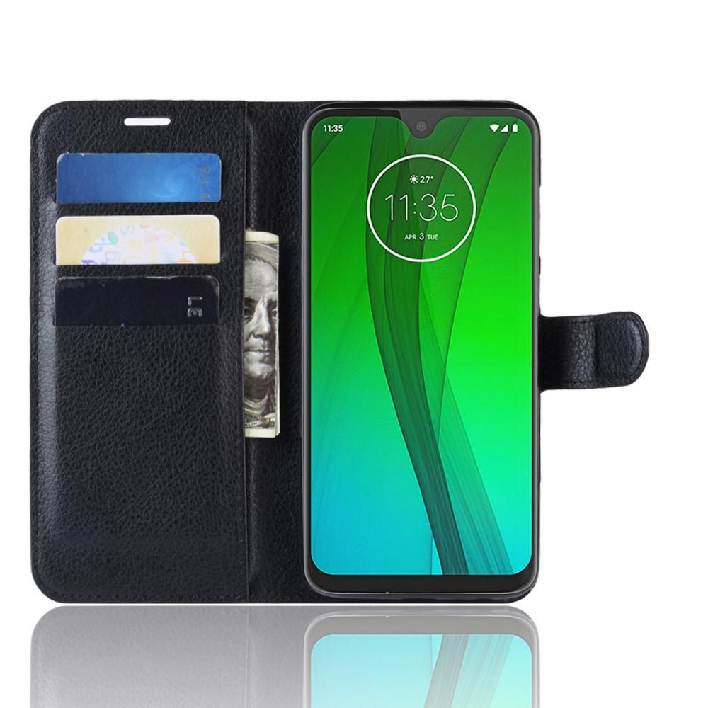 Mobilveske Motorola Moto G7/G7 Plus svart